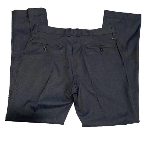 Men's Dark Navy BlackBerrys Size 34 W Dress Pants - Picture 3 of 10